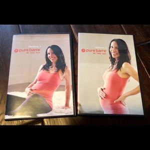 Pure Barre DVD prenatal workout exercise instruction - 2 discs